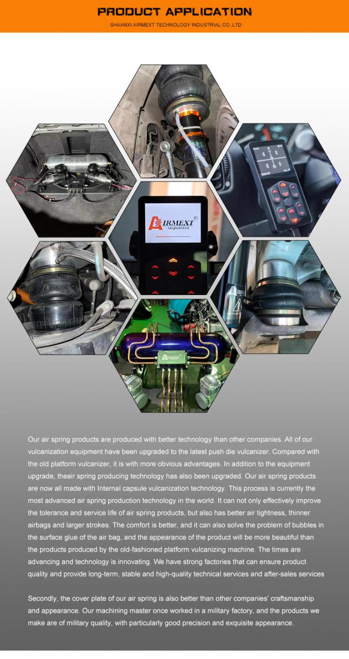 برای TOYOTA CROWN S210 (2012~) / قطعات اتومبیل Air Strut جدید / Air Suspension Coilover / Air Spring Assembly AIRMEXT Brand013 16